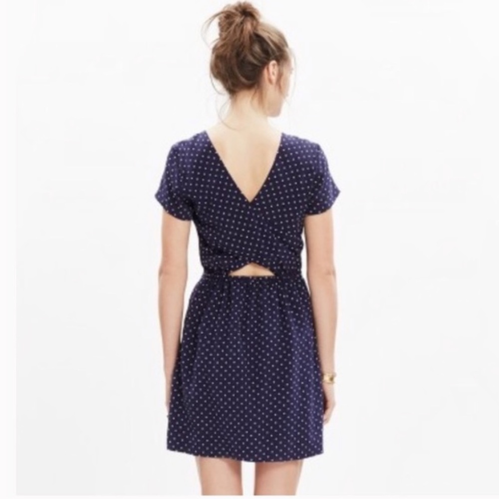 Madewell Dress Navy Stars